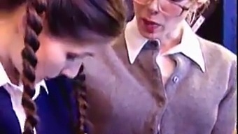 College Coed Gets Her First Taste Of Lesbian Passion