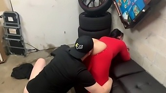 Seductive Step-Mom Interrupts Son'S Gaming Session And Engages In Sexual Activity