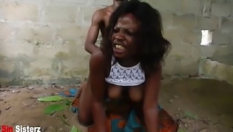 Outdoor Indian Farm Sex Leads To Unexpected Encounter With The Owner