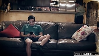 Intense Passion As Son And Step-Mom Engage In Forbidden Encounter