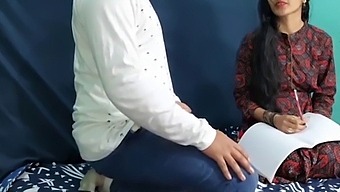 Indian Teacher And 18-Year-Old Student Explore Sexual Education In Homemade Video