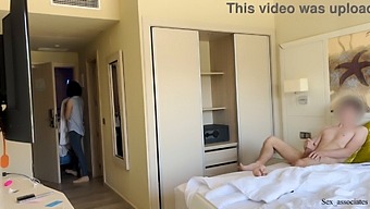 Exhibitionist Act: I Expose Myself To A Hotel Maid And She Reciprocates With A Handjob