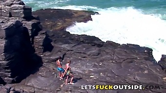 Outdoor Sex With Horny Babes Who Don'T Mind Getting Caught