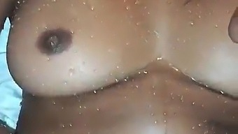 Black Woman'S Intense Squirting Orgasm And Ejaculation