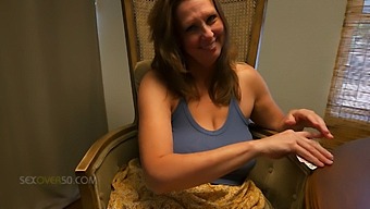 A Beautiful Woman In Her Prime Seduces Her Stepson While Playing Cards.