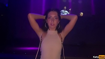 Public Bathroom Encounter With A Stunning Girl Who Gets Pleasure In All Her Holes