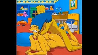 Marge, The Hotwife, Enjoys Anal Pleasure And Squirting In Uncensored Toons