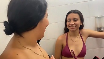 We Engage In Passionate Kissing With My Friend'S Stepsister Before Heading To The Pool