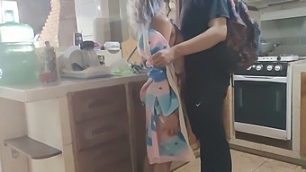 My Neighbor Invites Me Over For A Party And I Struggle To Please Her, Leading To Anal Sex And Screams