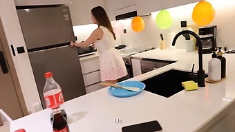 I Had A Hot Kitchen Scene With My Friend’s Mom After His Birthday.