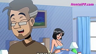 Stepson Gets Help From His Busty Mommy In This Cartoon Sexual Experience.